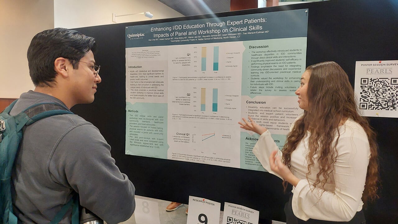 School of Medicine students present research, community service at annual PEARLS Symposium