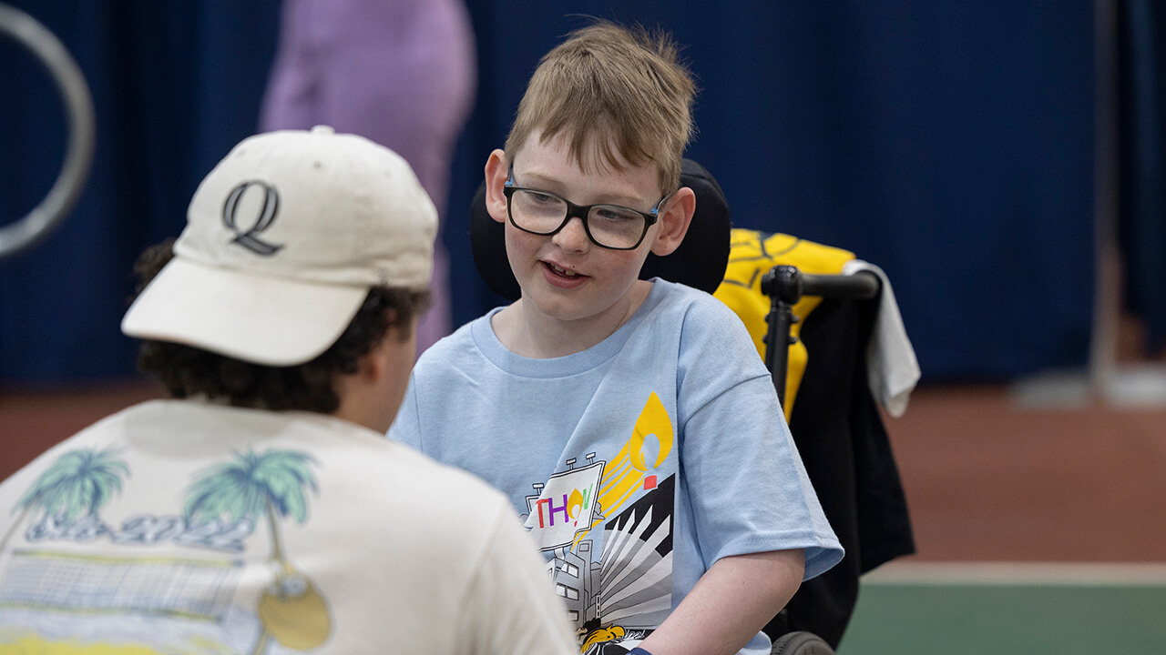 QTHON participant smiling