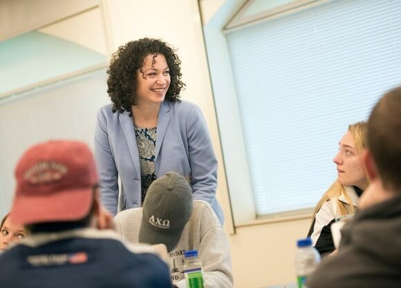 Professor Antoaneta Vanc uses her global experiences to teach her School of Communications students.