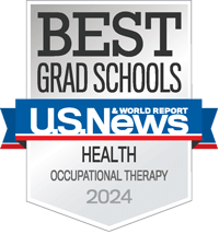 US News Best Grad School for Occupational Therapy 2024 Badge