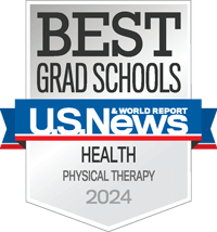US News Best Grad School for Physical Therapy 2024 Badge