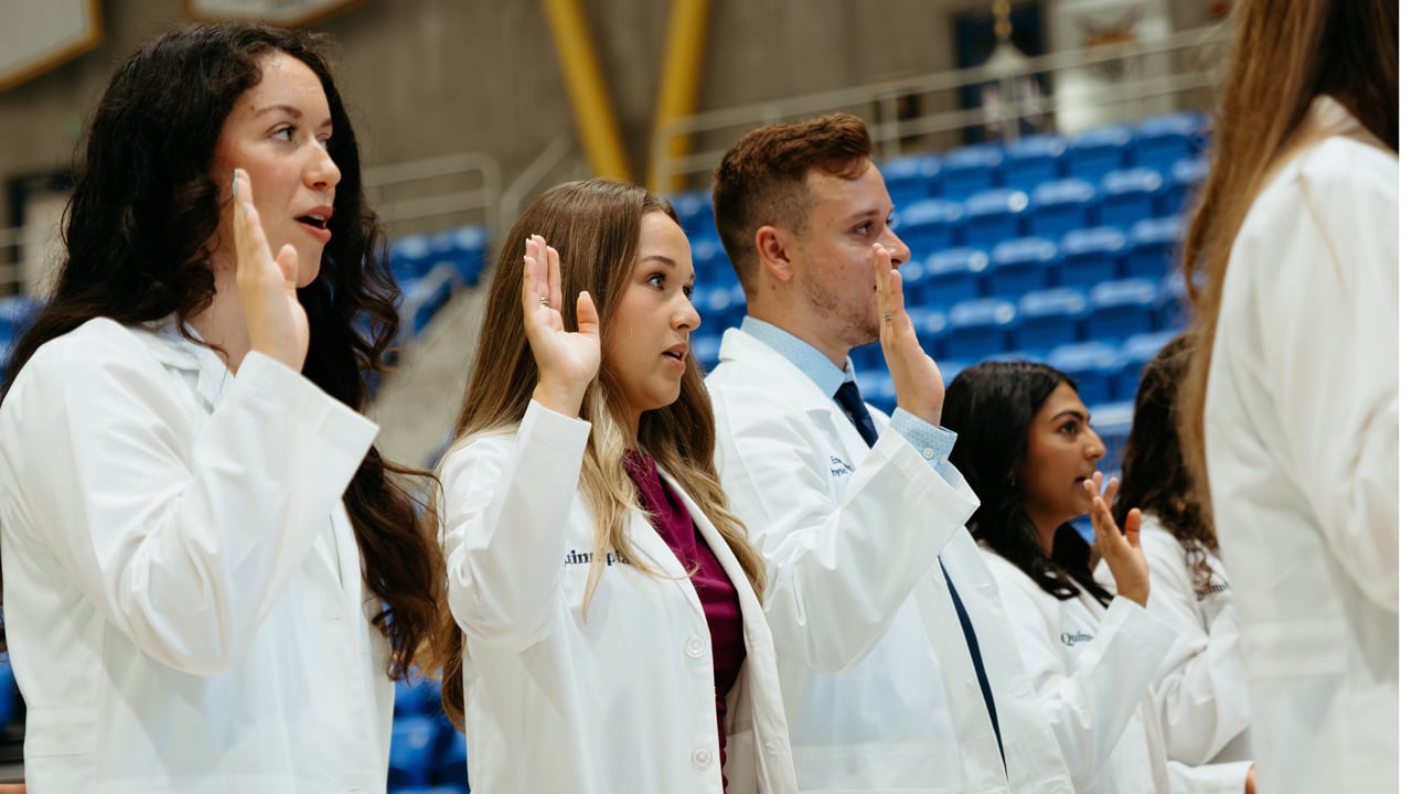 Students raise their hand