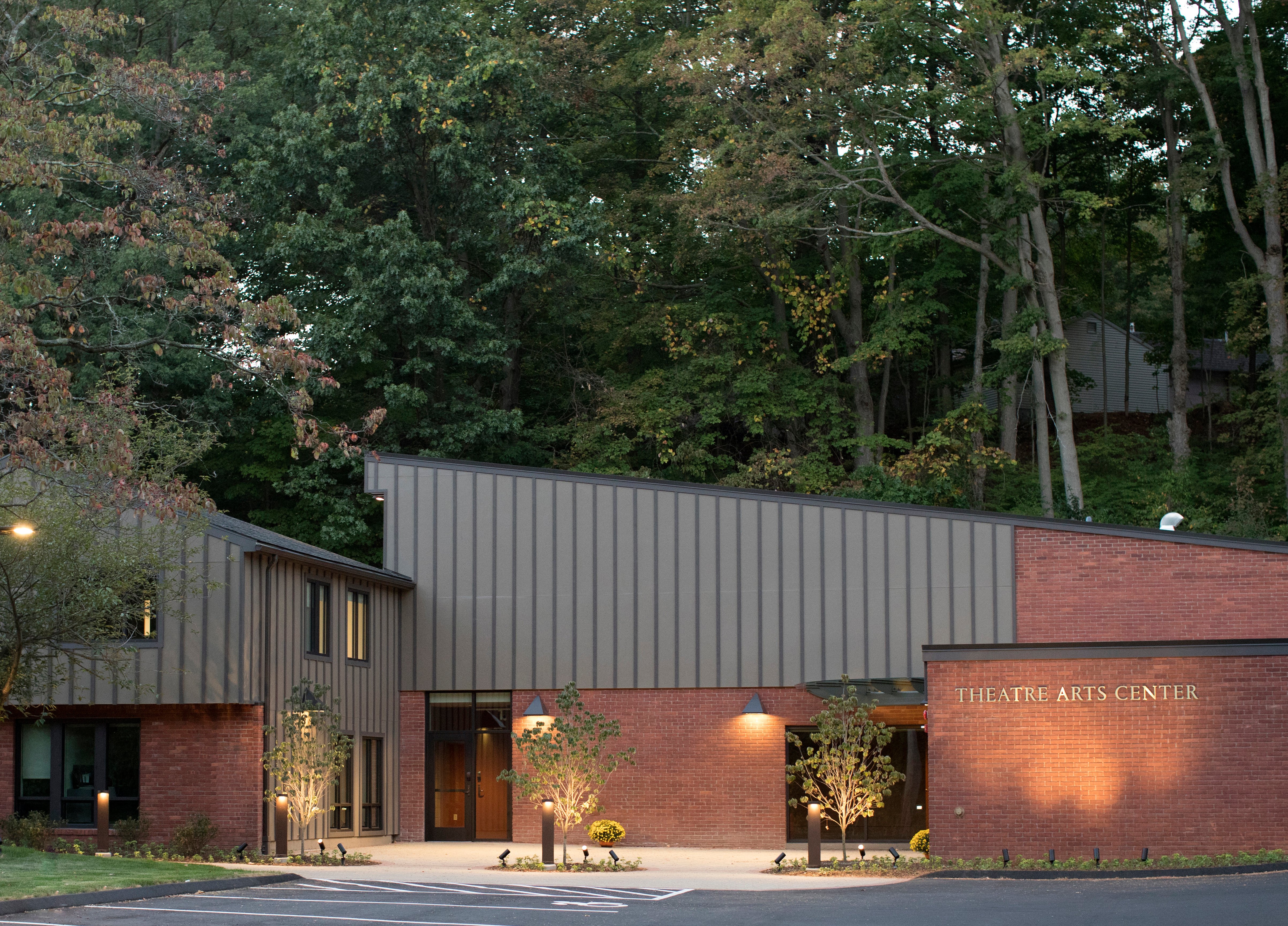 Wide view of the Theatre Arts Center