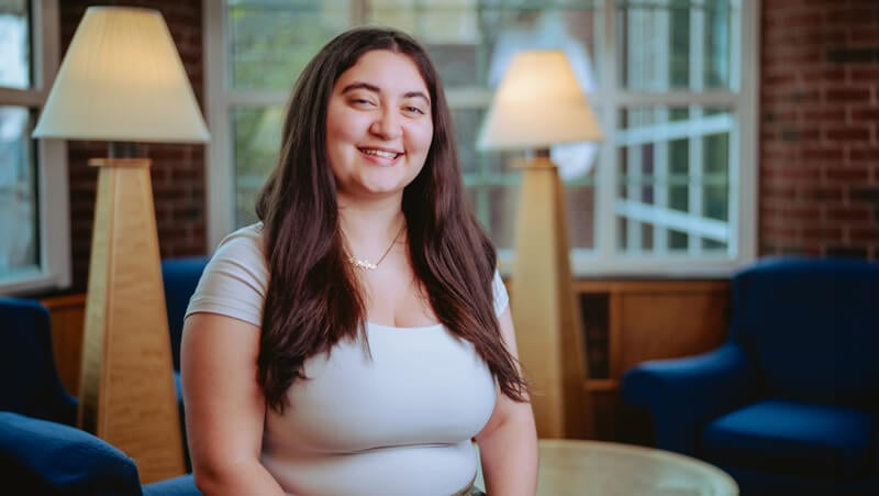 Angelique Quesada Lopez, a Sawhney Leadership fellow.