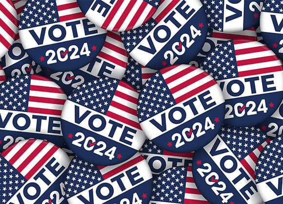 Vote 2024 graphic