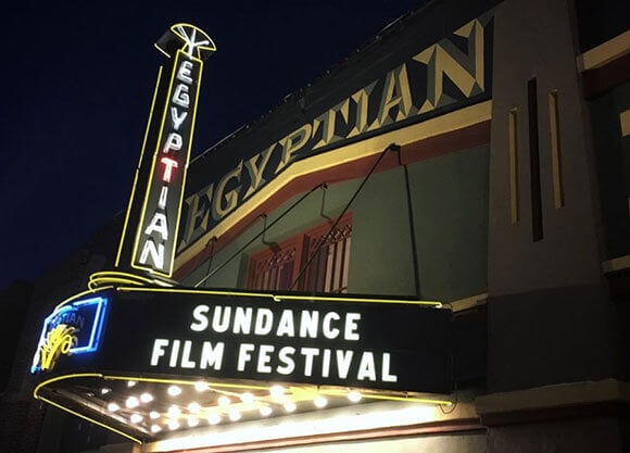 Theater at the Sundance festival.