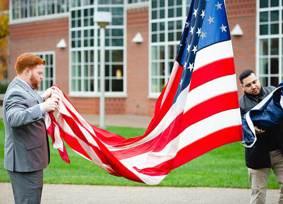 Mount Carmel Campus Flag Raising