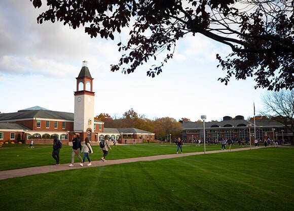 Headshot of the quad and tower