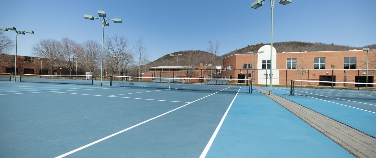 2021 view of the wellness center before construction