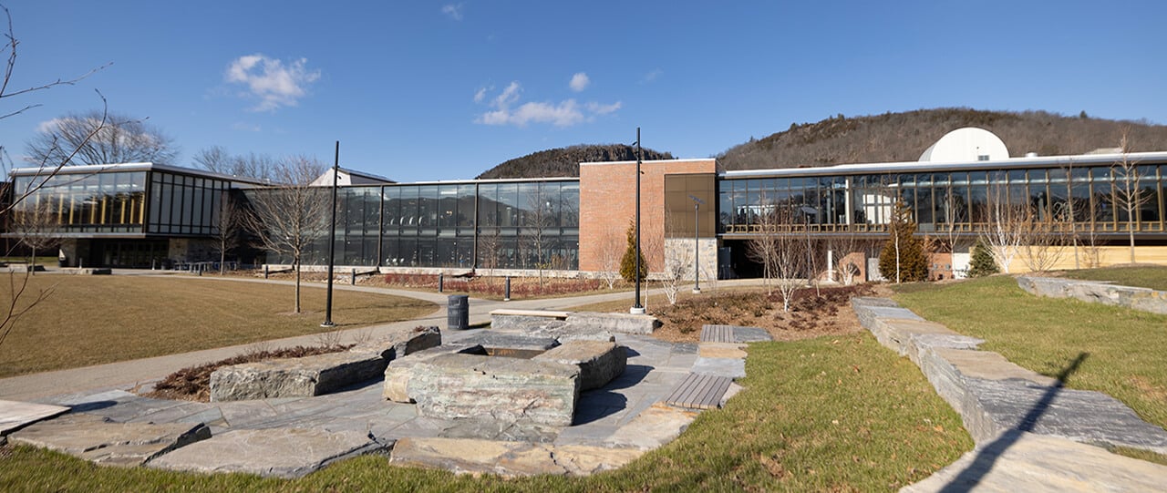 2023 view of the Recreation and Wellness Center after construction completed