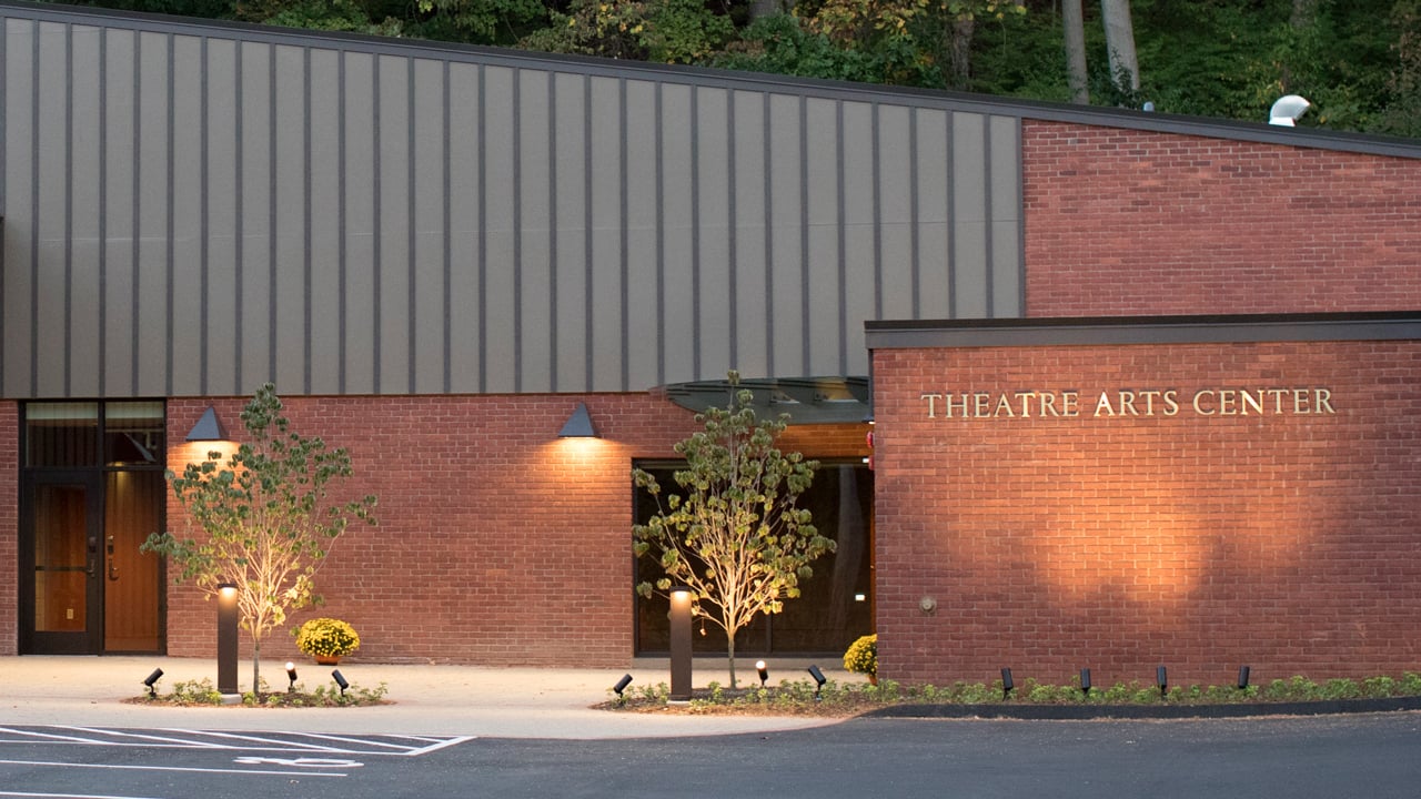 Exterior photo of the Theater Art Center building.