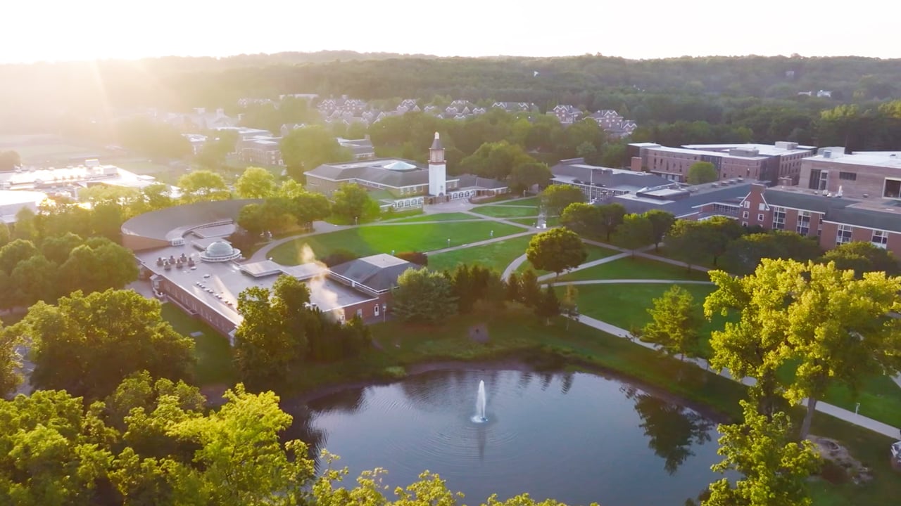 Scenes around Quinnipiac including labs, field study and campus